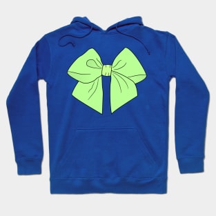 Spring Green Vector Bow Hoodie